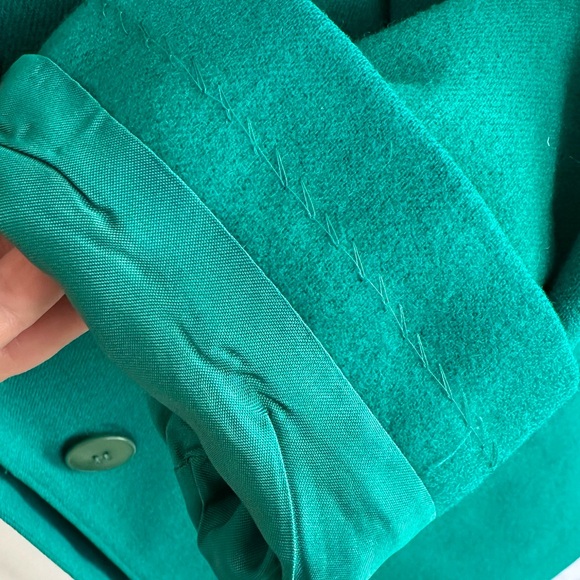 Vintage Miss Pendleton green blazer wool - Picture 7 of 9